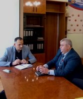 Состоялось выездное совещание Министра юстиции Андрея Гребенщикова с врип Главы Администрации Славяносербского округа Вадимом Евтушенко.
